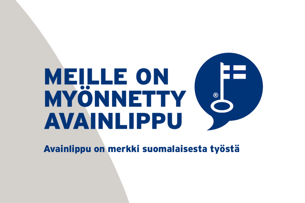 Meille on myönnetty Avainlippu