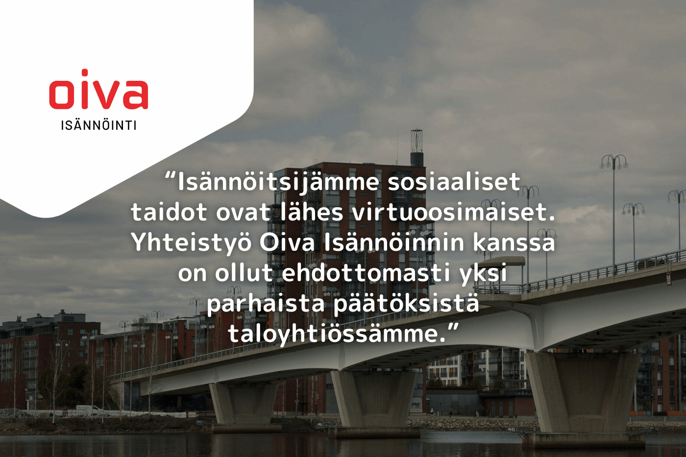 Jyväskylän silta ja positiivinen asikaspalaute